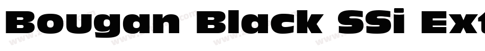 Bougan Black SSi Extra Bold字体转换